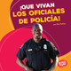 ¡Que vivan los oficiales de policía! (Hooray for Police Officers!) (Library Binding)