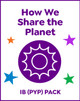Capstone IB PYP Pack (35 Titles) - How We Share the Planet