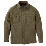 Quilted Jacket — Olive