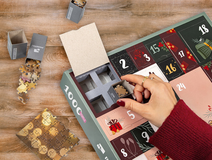 smart-sorted-puzzle-1000-advent-calendar||Advent detail shot