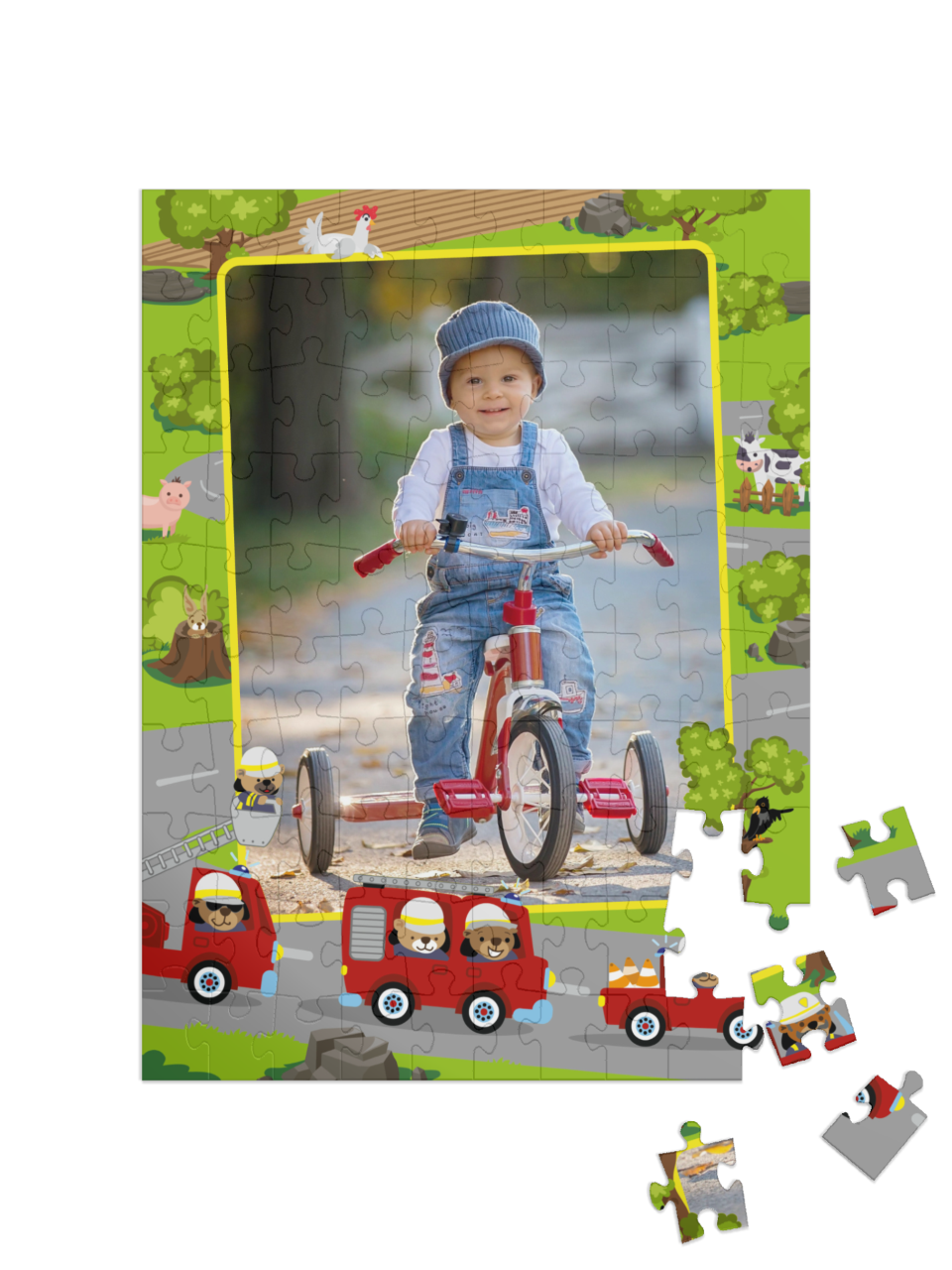 theme-puzzle-fire-brigade-100||pieces