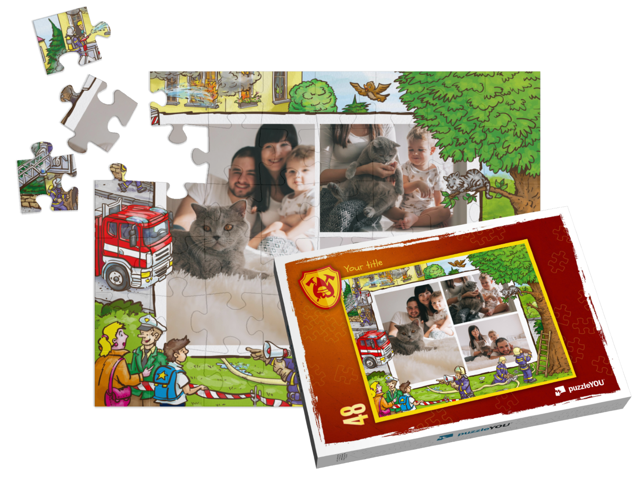 theme-puzzle-fire-brigade-48||pieces-with-box