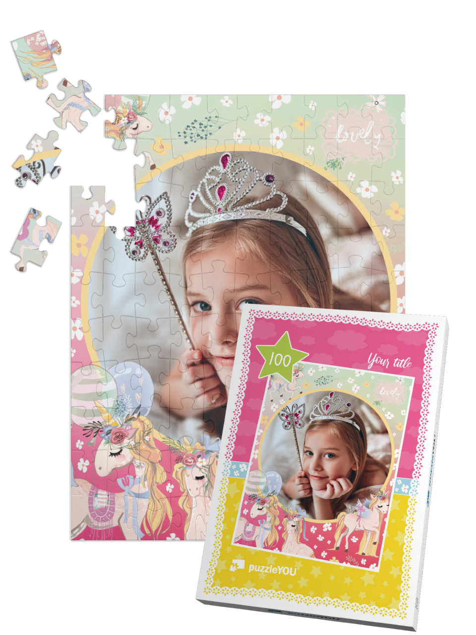 theme-puzzle-unicorn-100||pieces-with-box