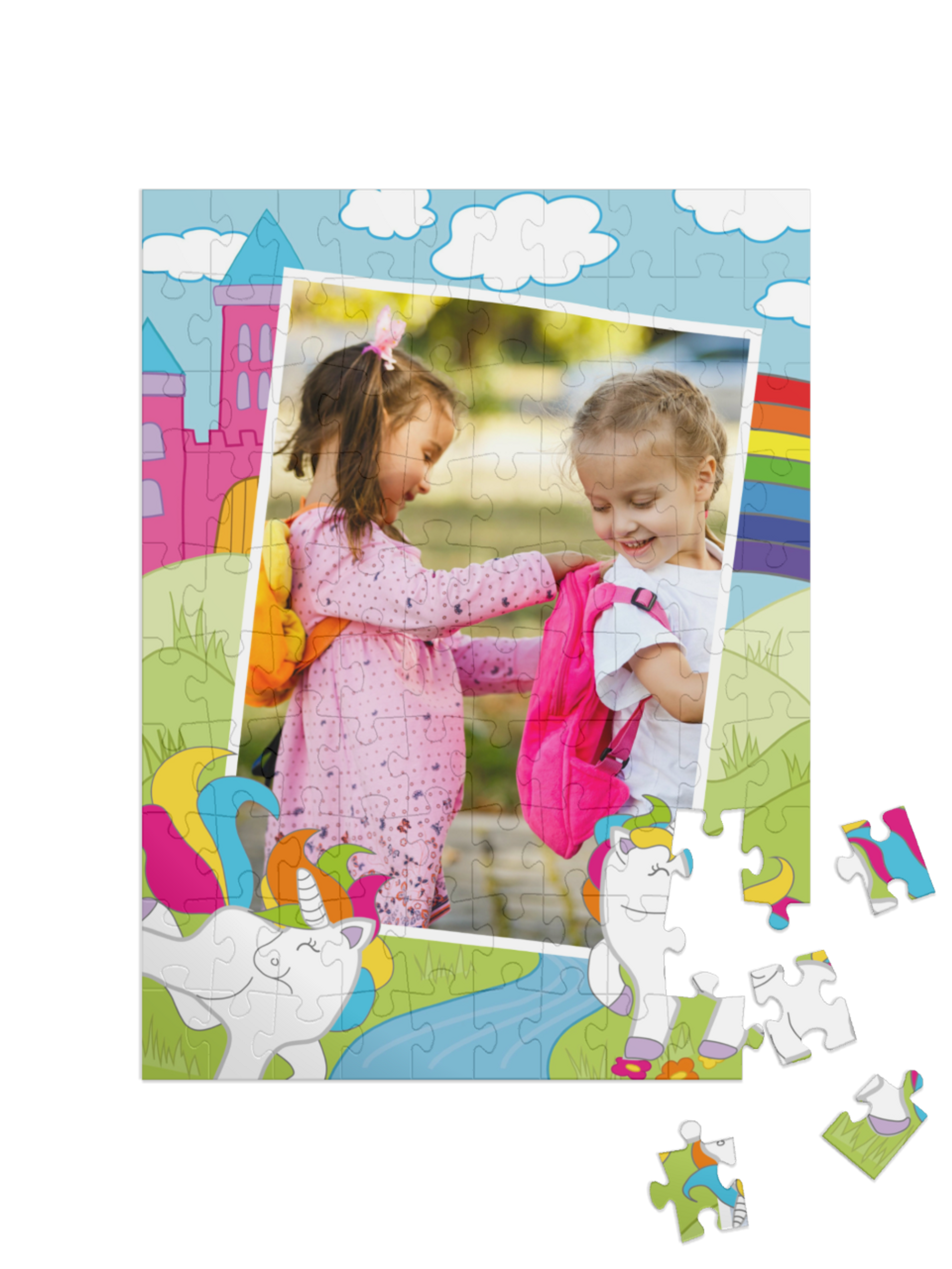 theme-puzzle-unicorn-100||pieces