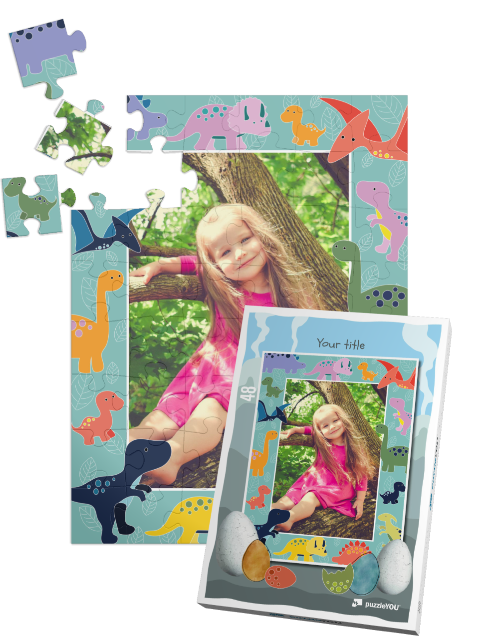 theme-puzzle-dinosaur-48||pieces-with-box