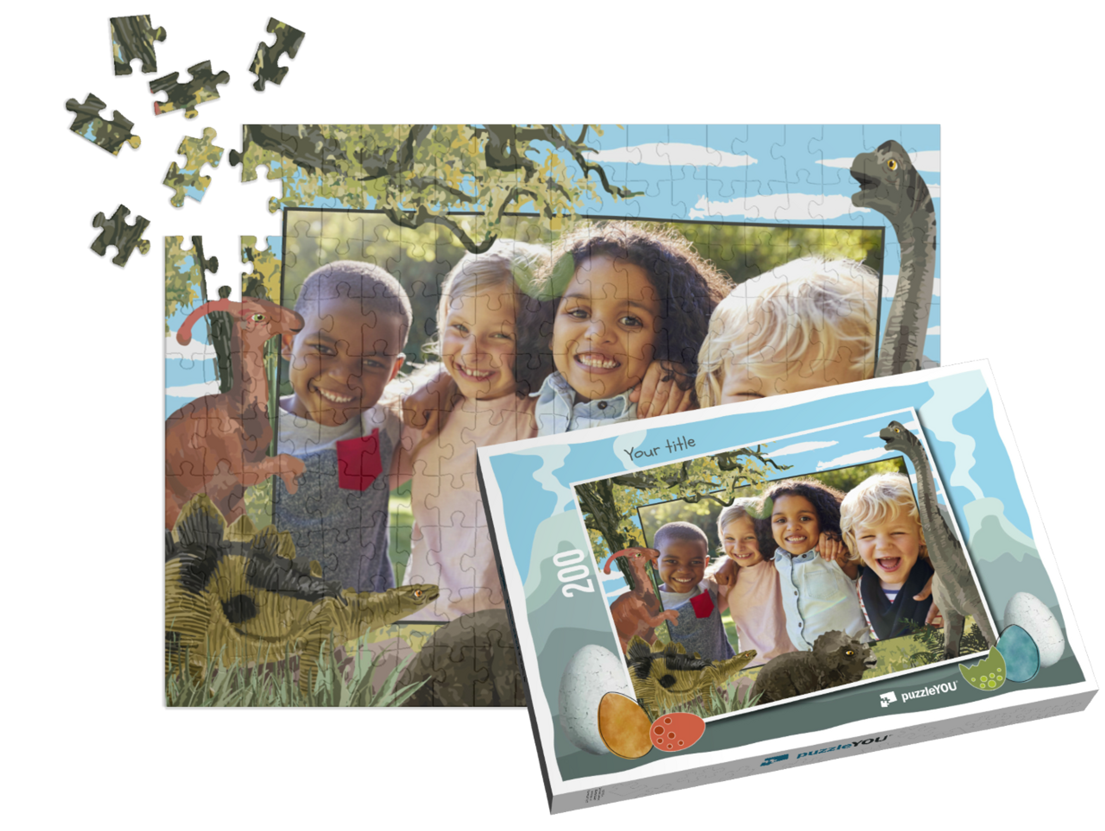 theme-puzzle-dinosaur-200||pieces-with-box