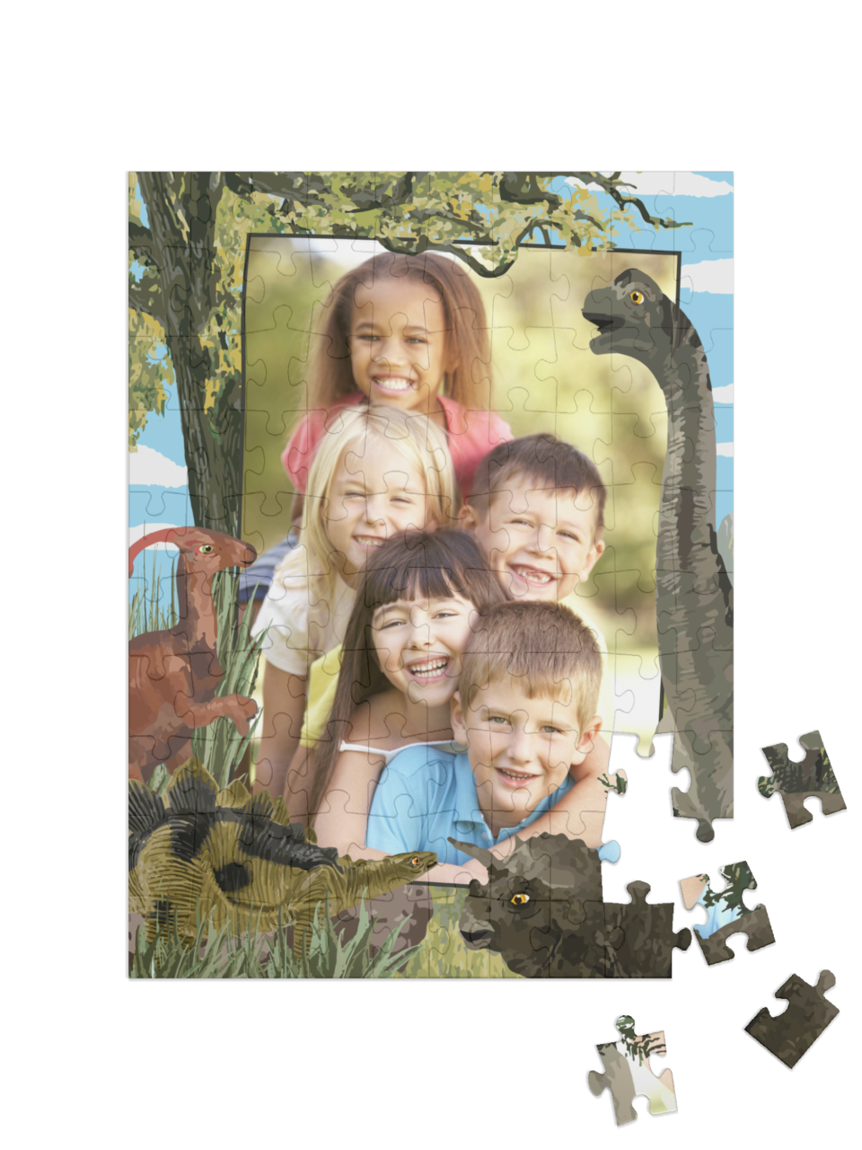 theme-puzzle-dinosaur-100||pieces