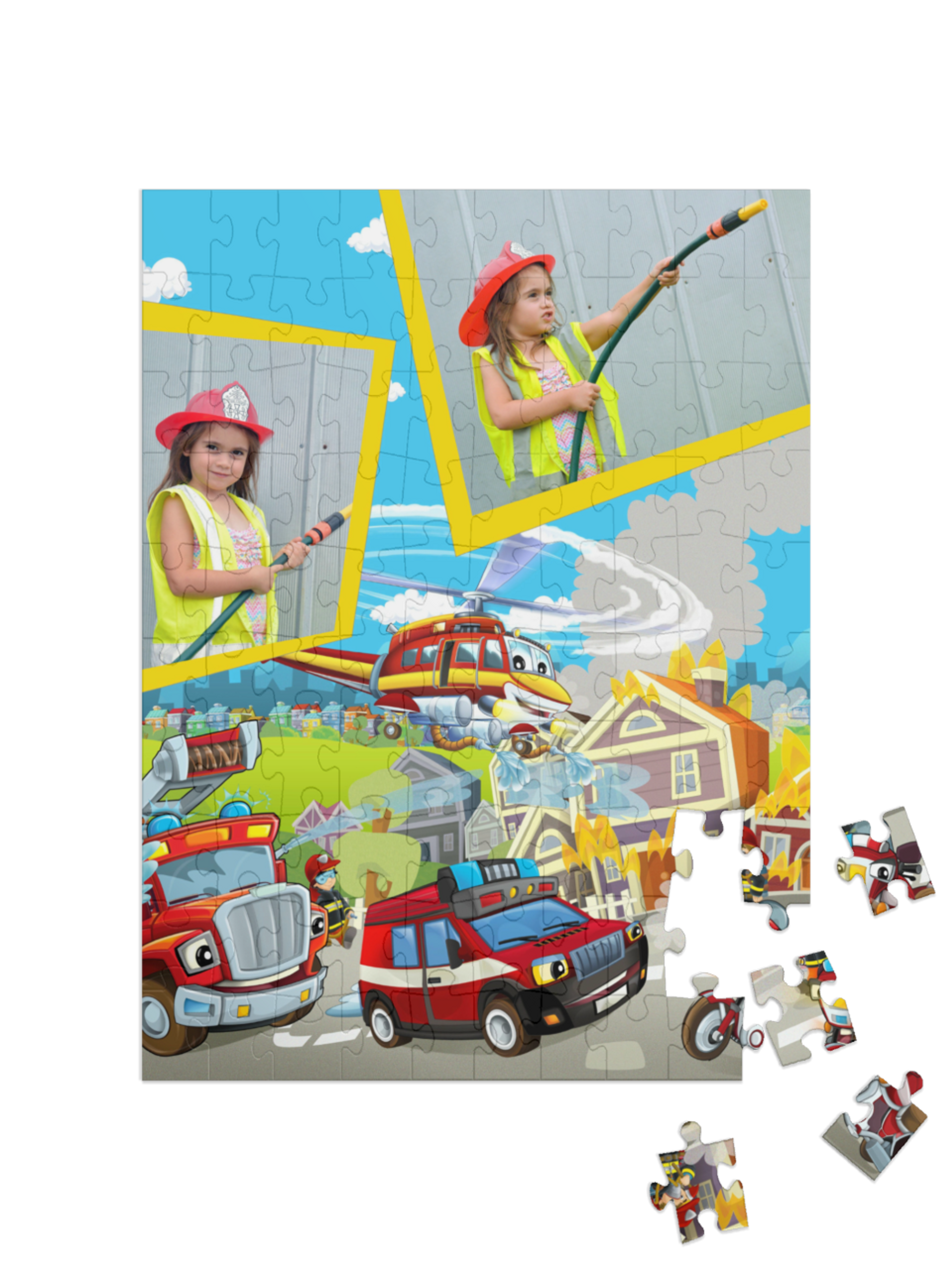 theme-puzzle-fire-brigade-100||pieces