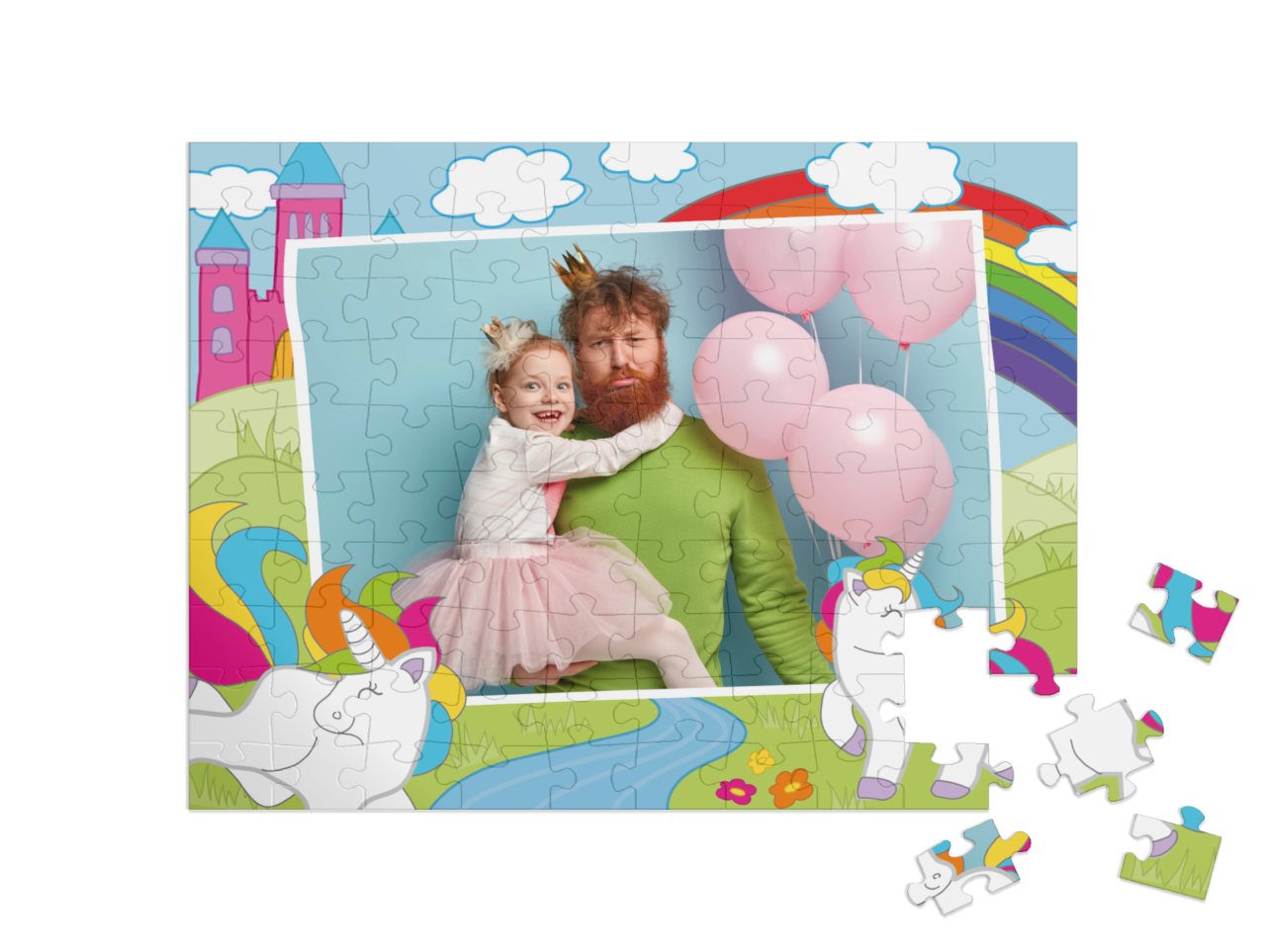 theme-puzzle-unicorn-100||pieces