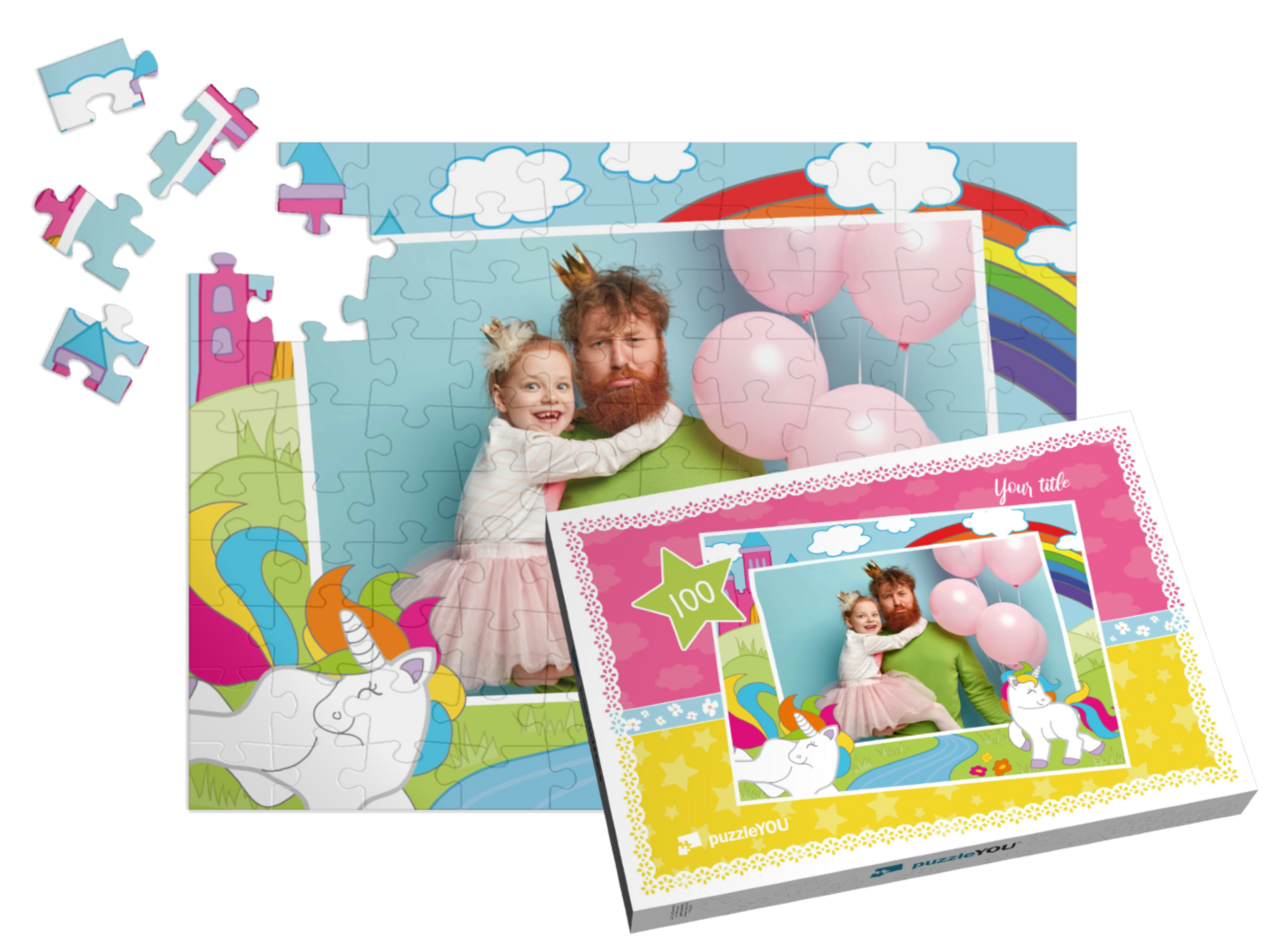 theme-puzzle-unicorn-100||pieces-with-box