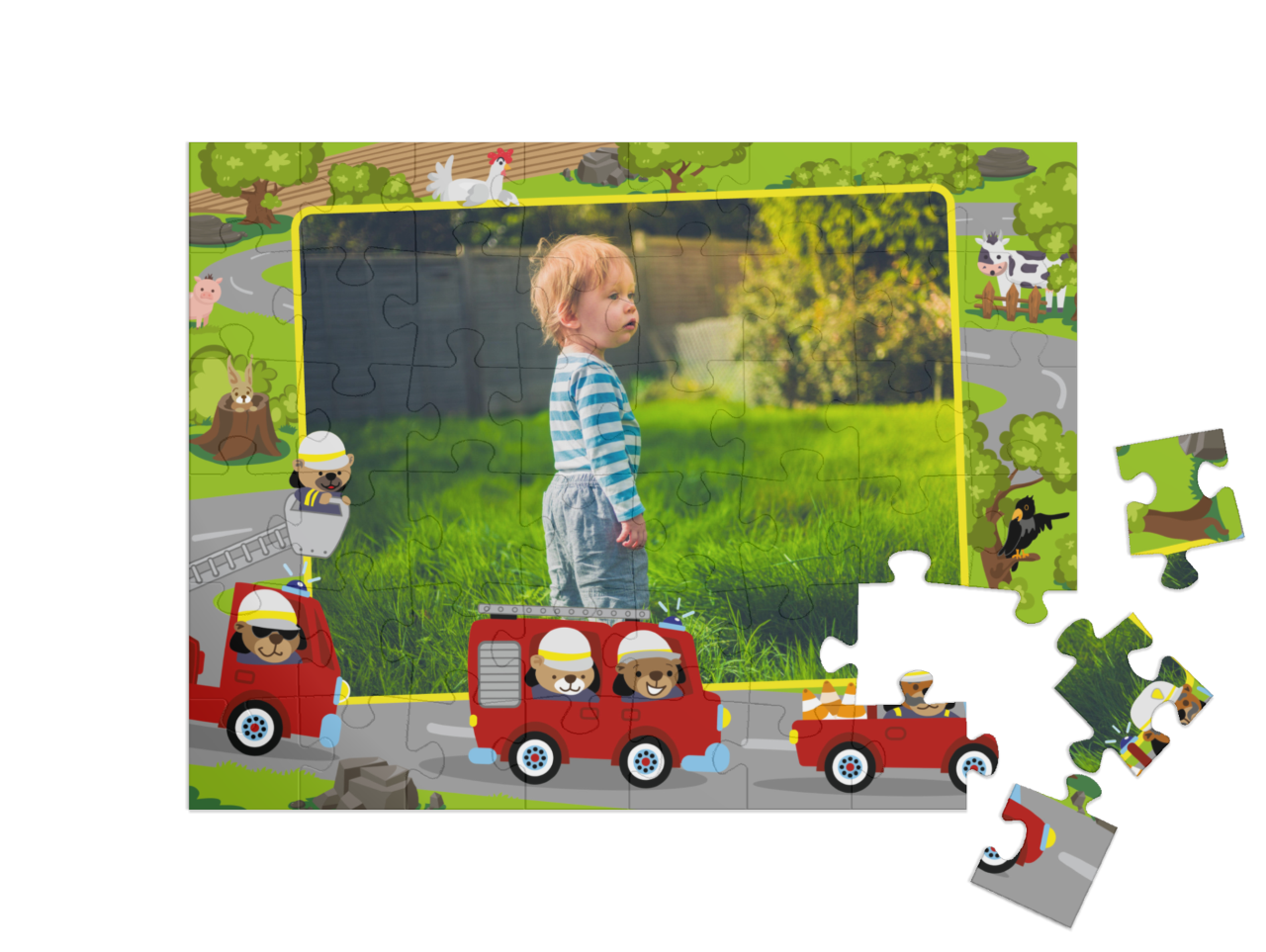 theme-puzzle-fire-brigade-48||pieces