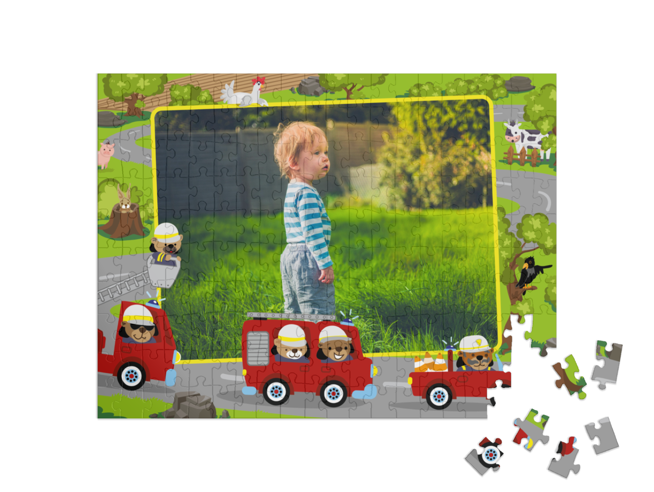 theme-puzzle-fire-brigade-200||pieces