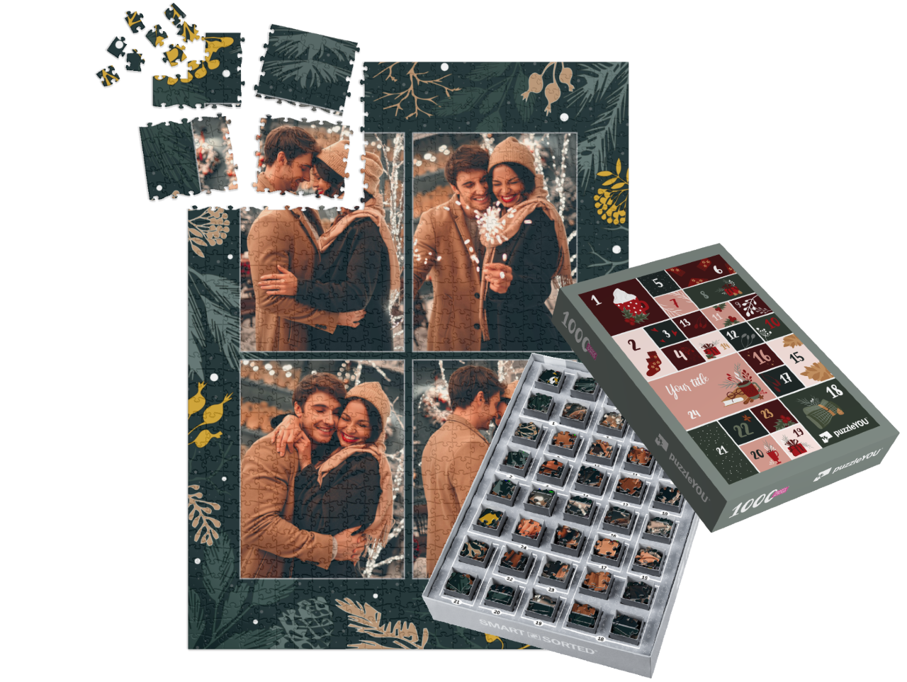 smart-sorted-puzzle-1000-advent-calendar||pieces-with-box