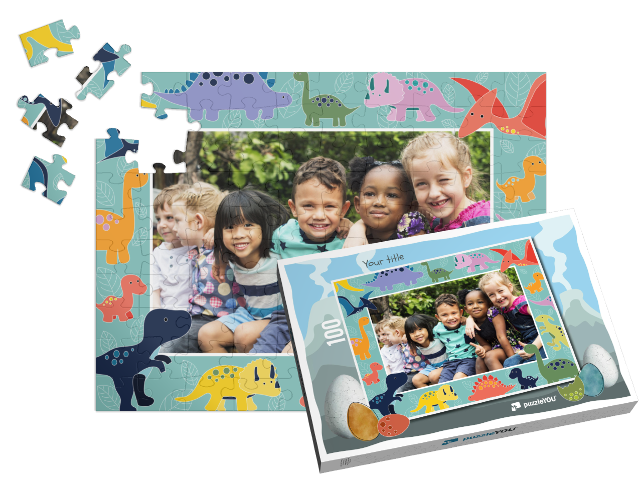 theme-puzzle-dinosaur-100||pieces-with-box