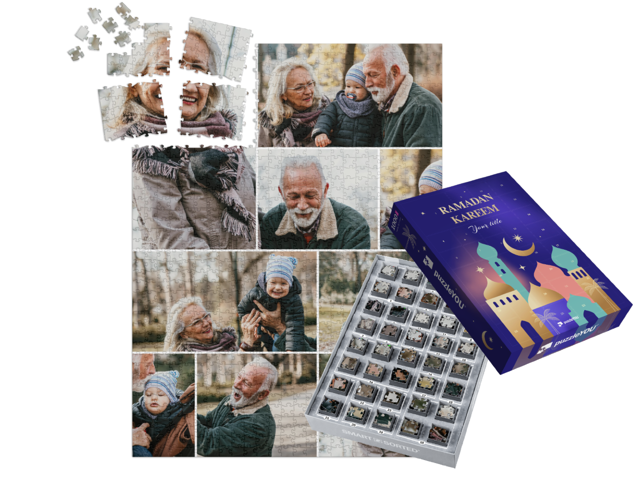 smart-sorted-puzzle-1000-ramadan-calendar||pieces-with-box