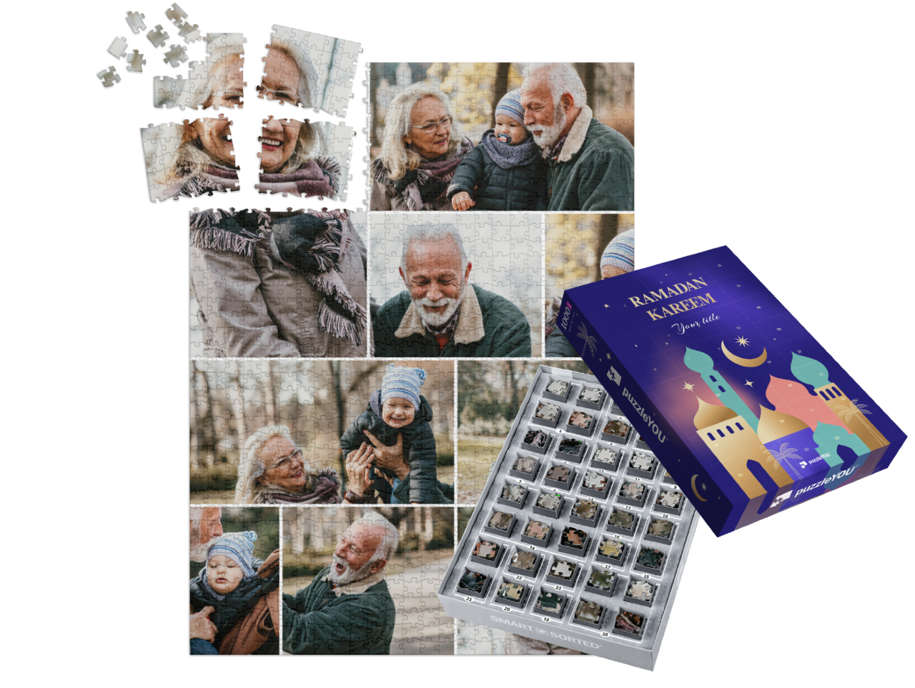 smart-sorted-puzzle-1000-ramadan-calendar||pieces-with-box