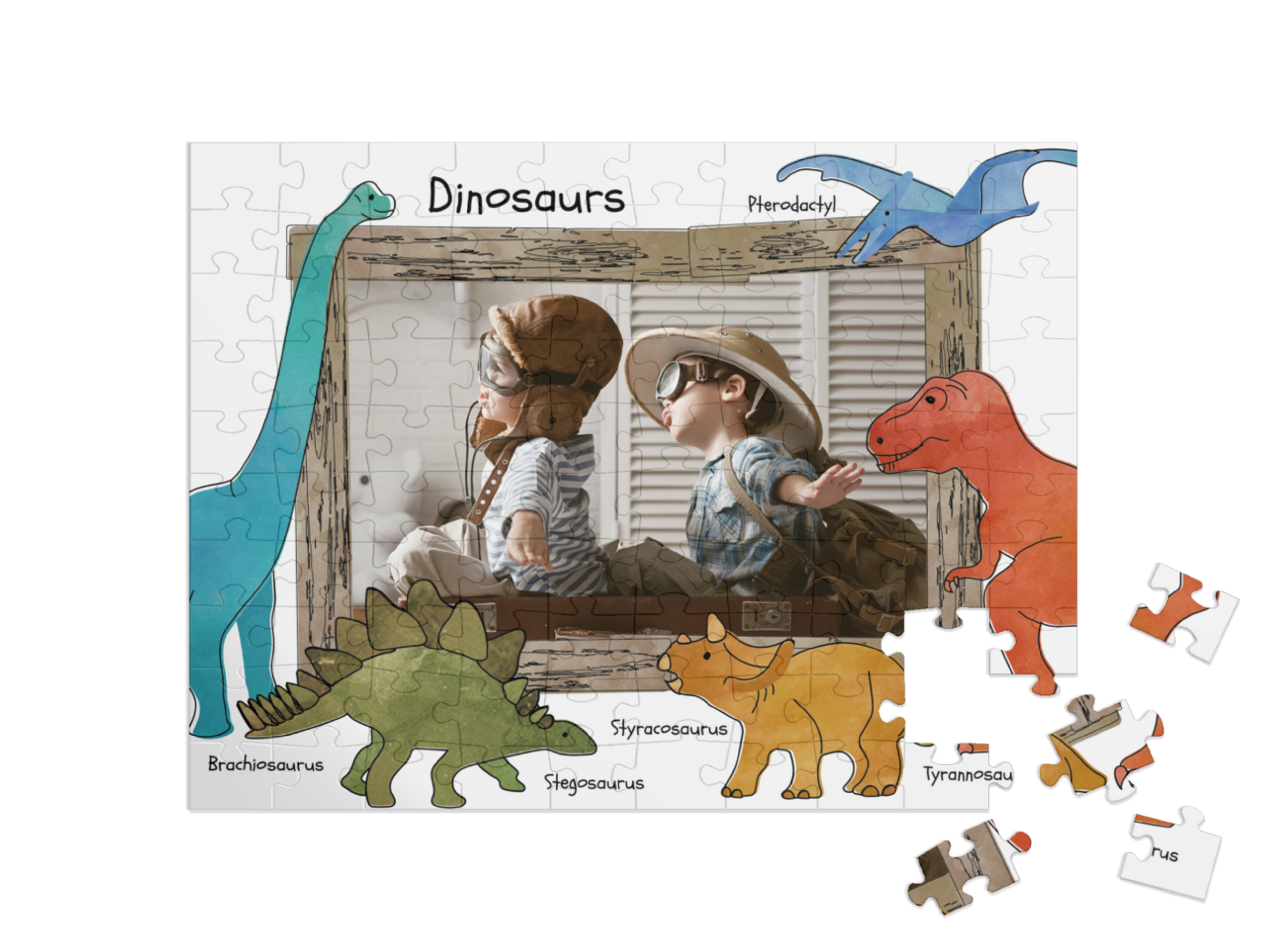 theme-puzzle-dinosaur-100||pieces
