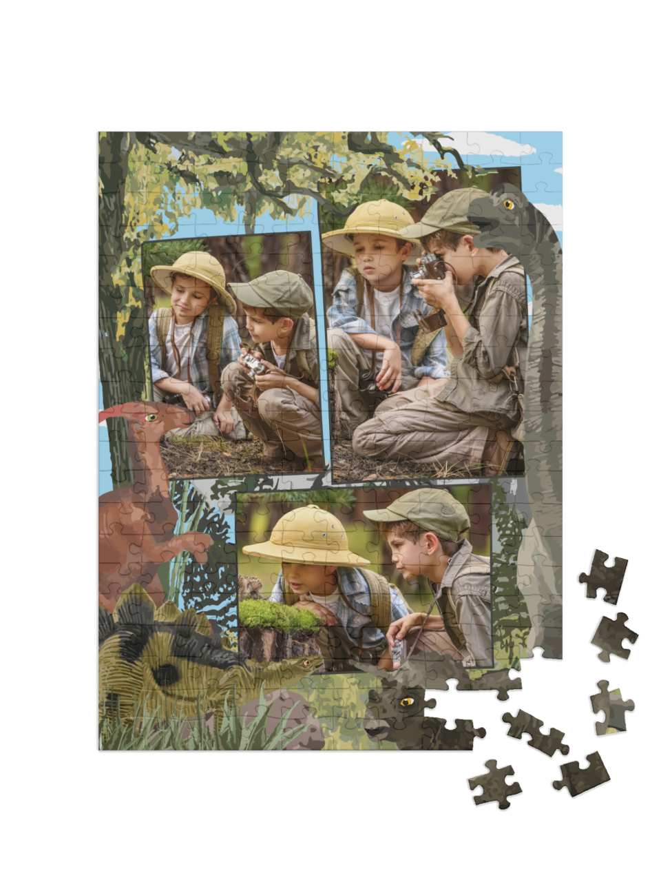 theme-puzzle-dinosaur-200||pieces