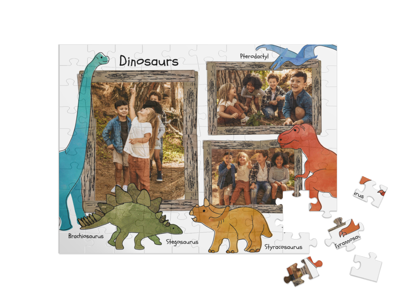 theme-puzzle-dinosaur-100||pieces