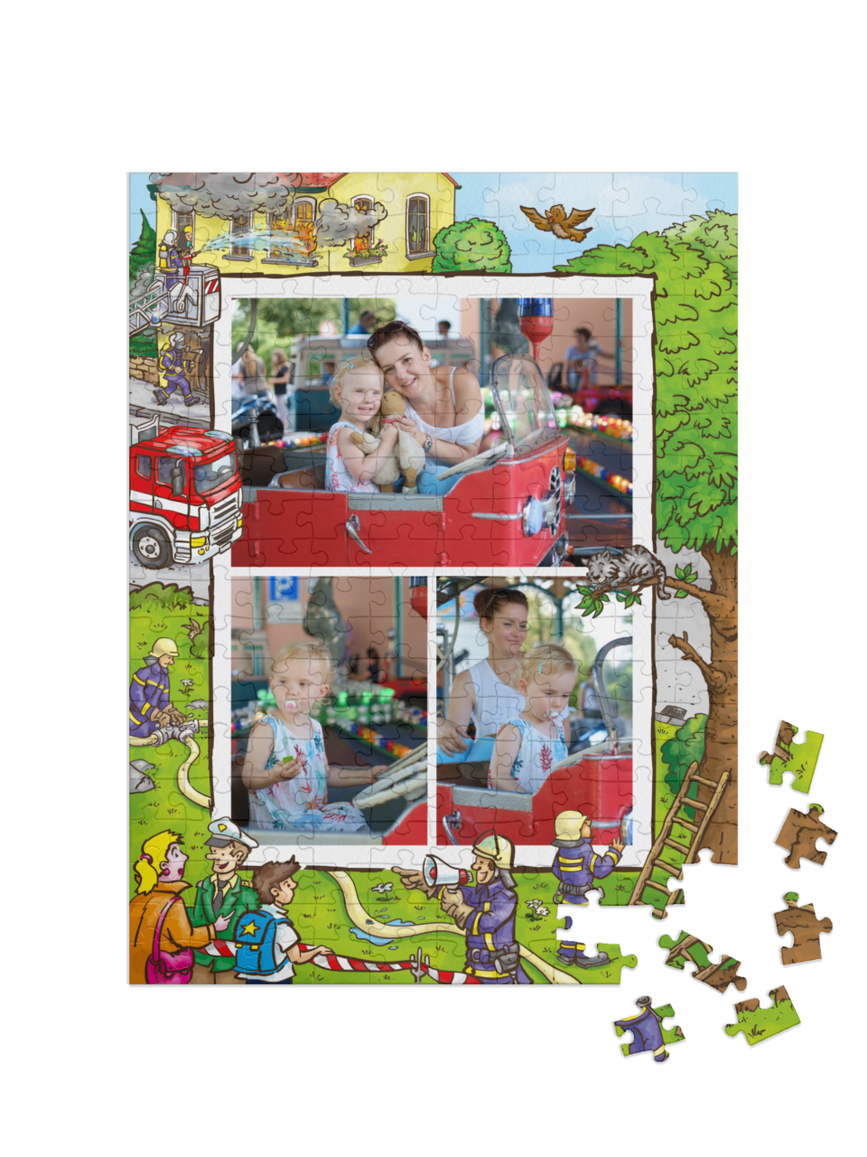 theme-puzzle-fire-brigade-200||pieces