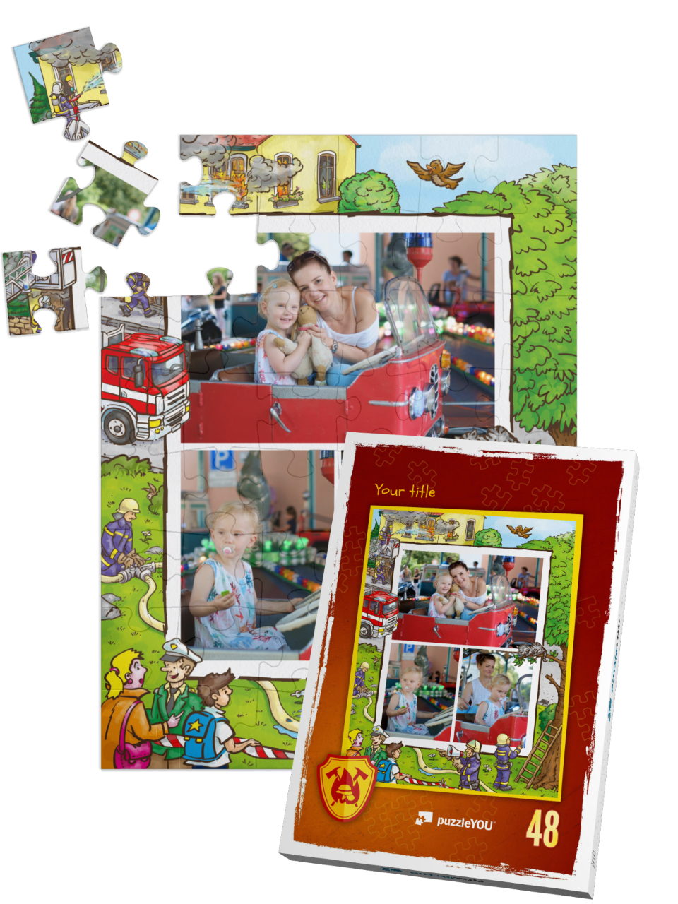 theme-puzzle-fire-brigade-48||pieces-with-box
