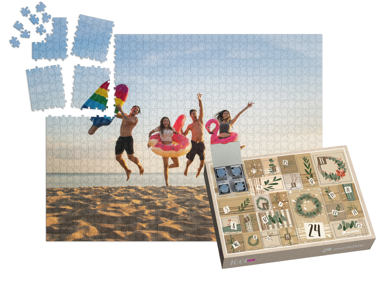 smart-sorted-puzzle-1000-advent-calendar||pieces-with-box