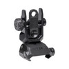 Low Profile Front and Rear Steel Flip Sights Set