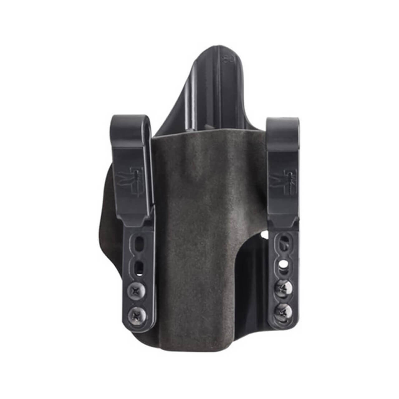 HSP Incog IWB Right Handed Holster Black Fuzz on Black