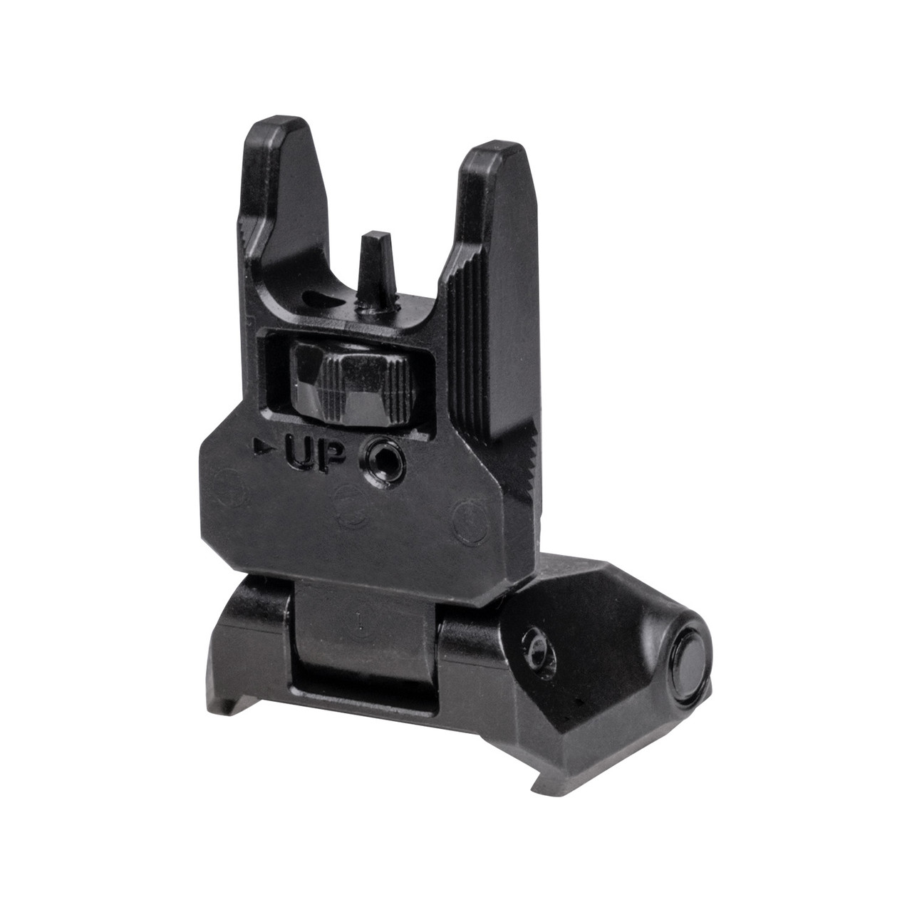 Low Profile Front and Rear Steel Flip Sights Set