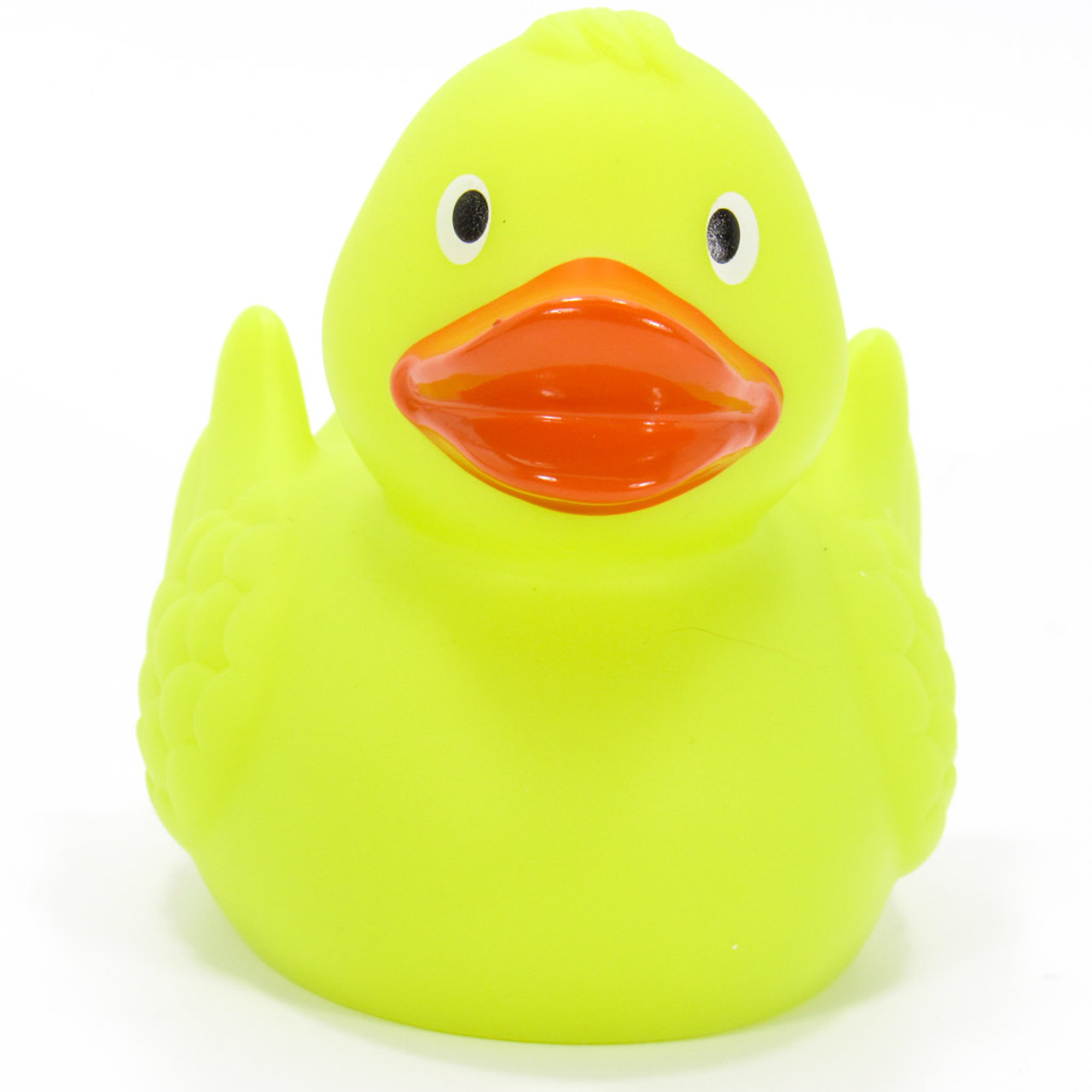 UV Color Changing Neon Yellow Rubber Duck | Ducks in the Window®