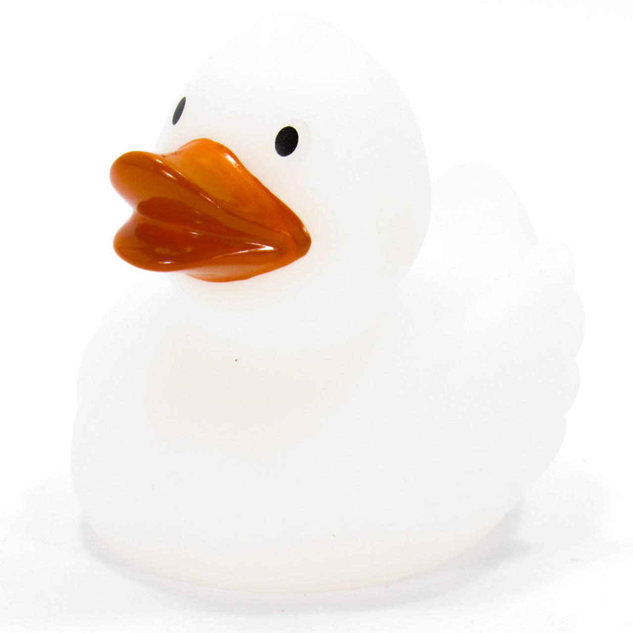 white rubber duck