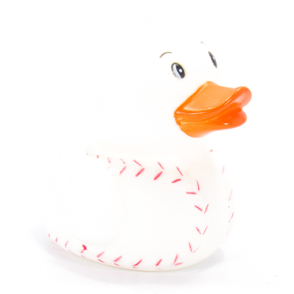 Baseball Rubber Duck | Ducks in the Window