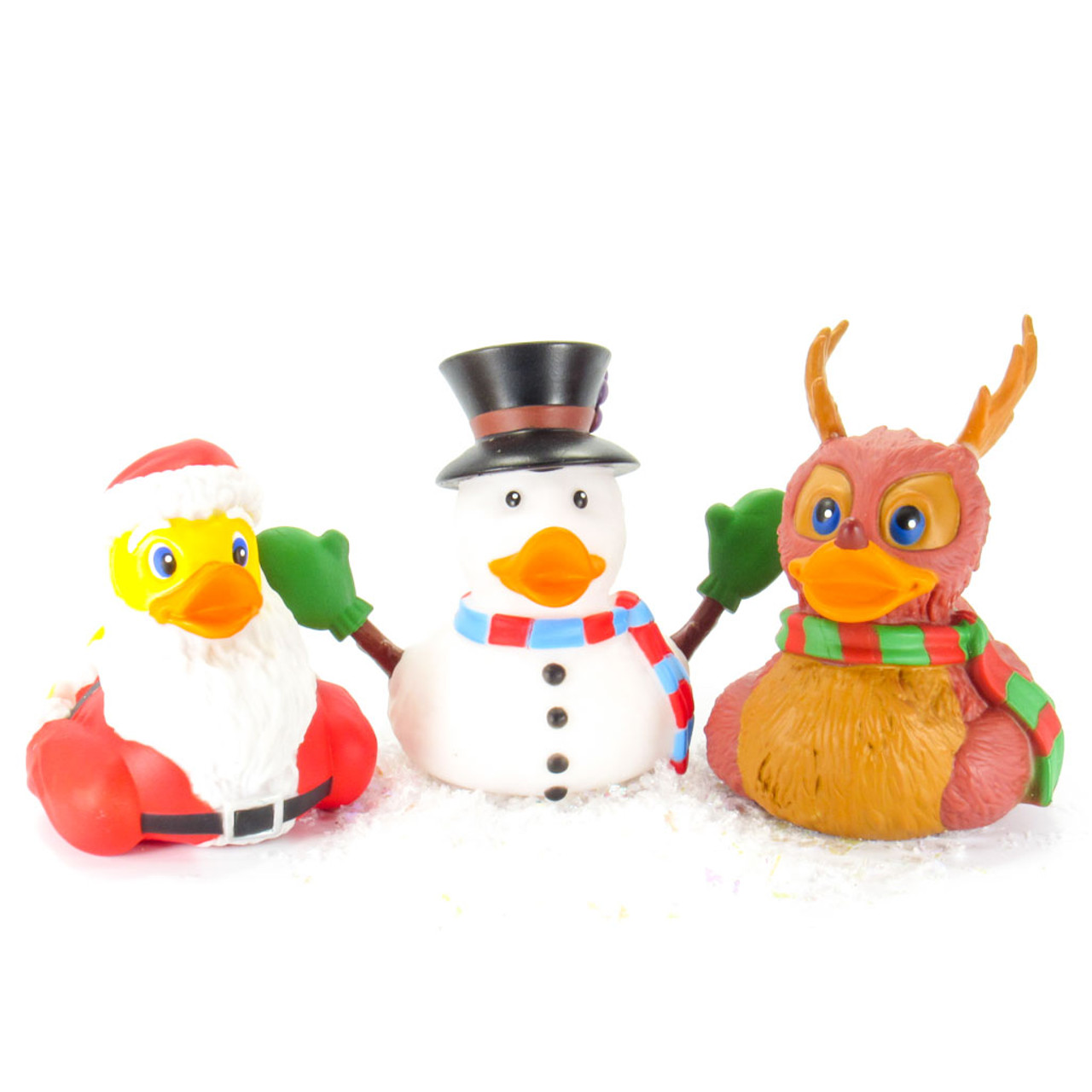 snowman rubber duck