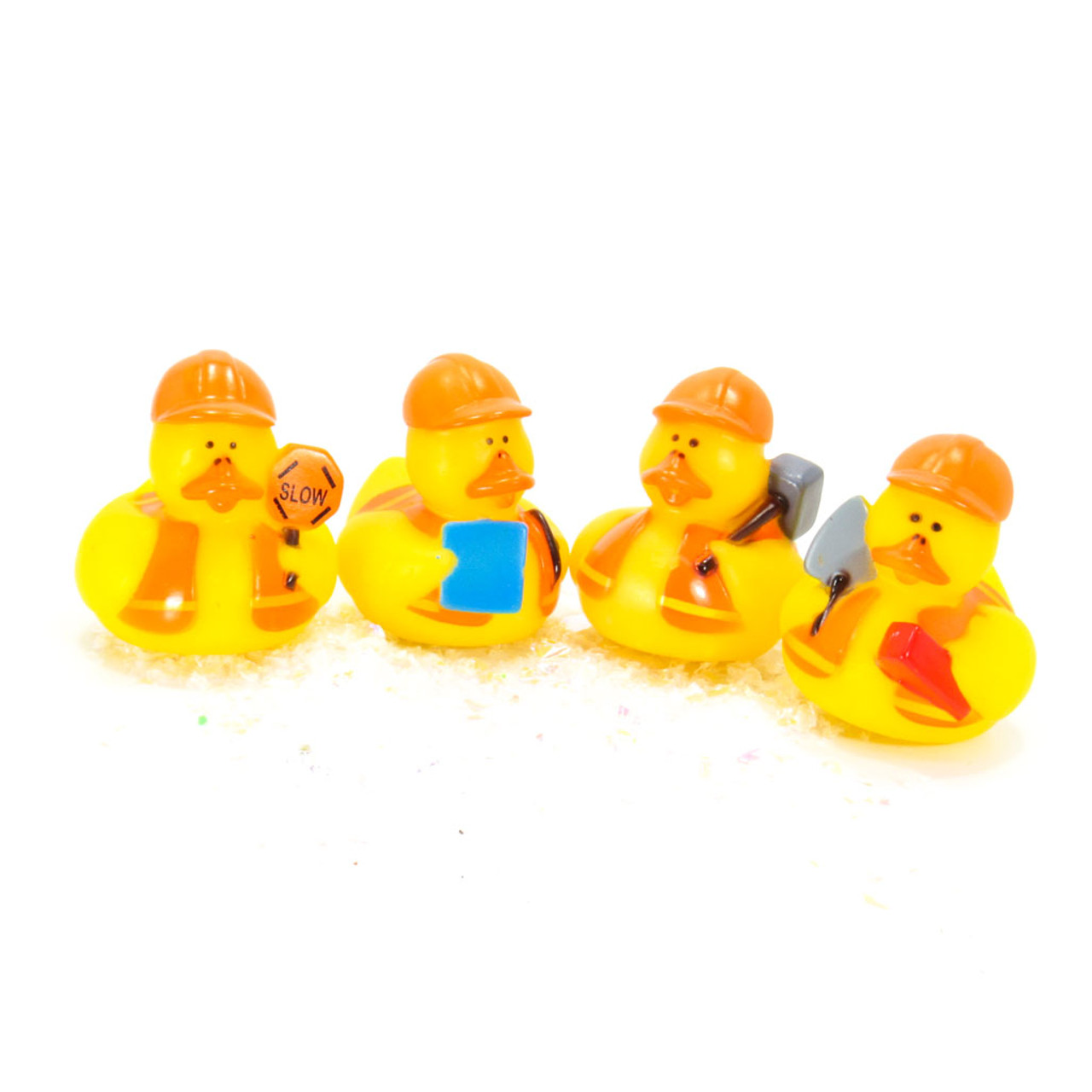 Construction Worker Gift Bundle Small Rubber Ducks