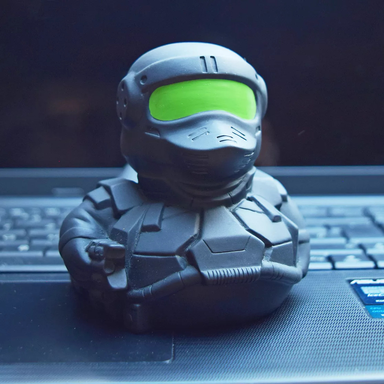 Cyber Soldier Rubber Duck by LiLaLu | Ducks in the Window
