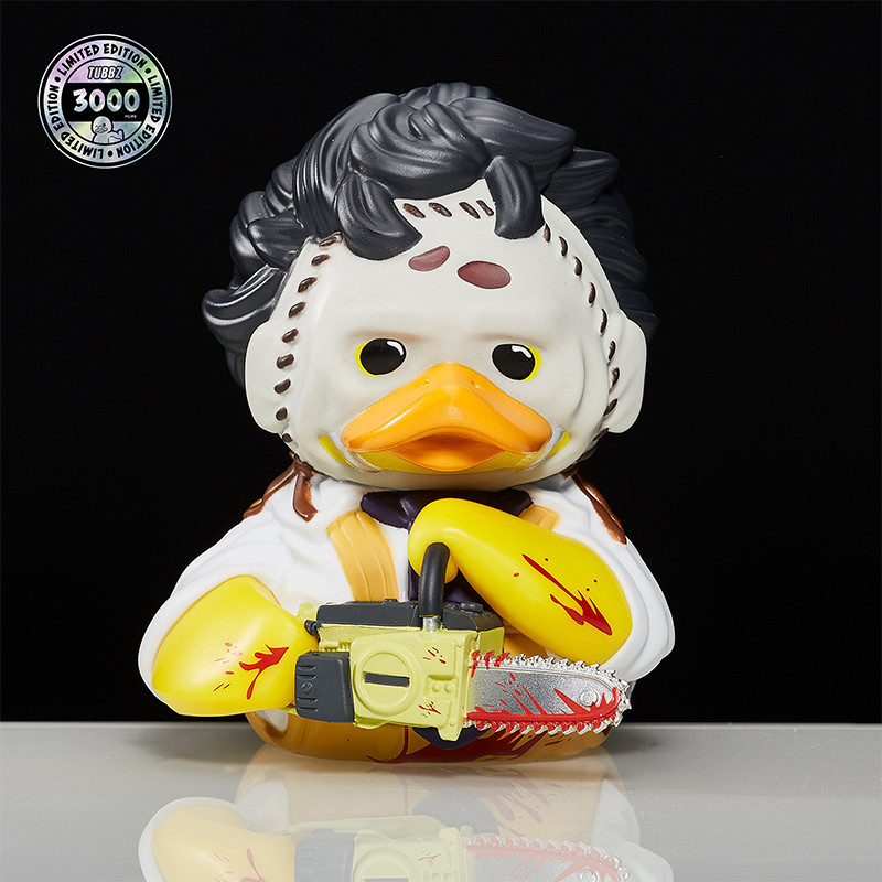 Leatherface Texas Chainsaw Massacre Rubber Duck Collectible Bath