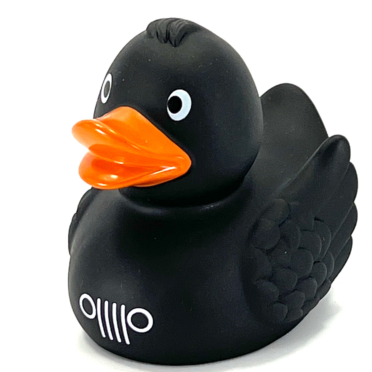 Off Roading Black Rubber Ducky