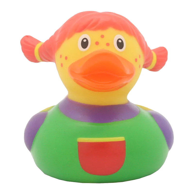 Lotti (Pippy Long Stocking) Rubber Duck by LiLaLu | Ducks in the