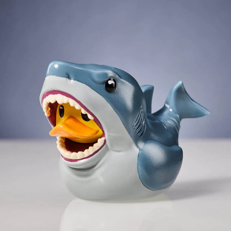 Mini Tubbz Jaws Bruce Rubber Duck Collectible Bath Toy