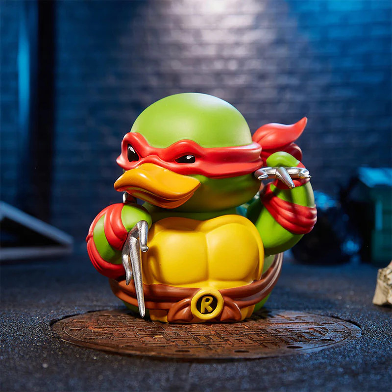 Official Teenage Mutant Ninja Turtles Raphael TUBBZ Rubber Duck