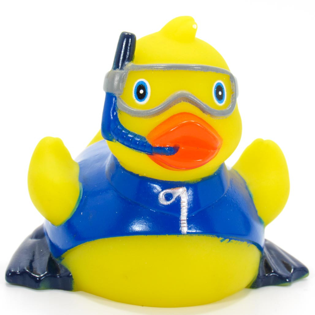 scuba rubber duck
