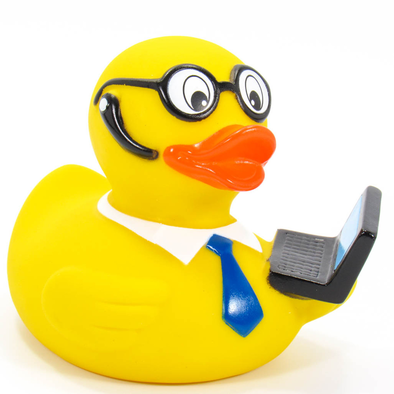 nerd rubber duck