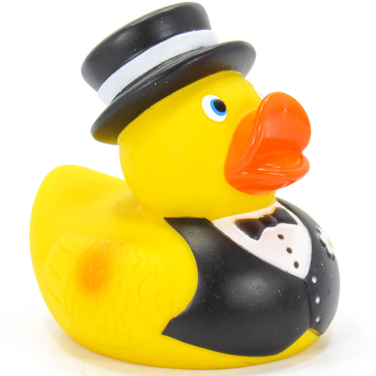 dressed up rubber ducks