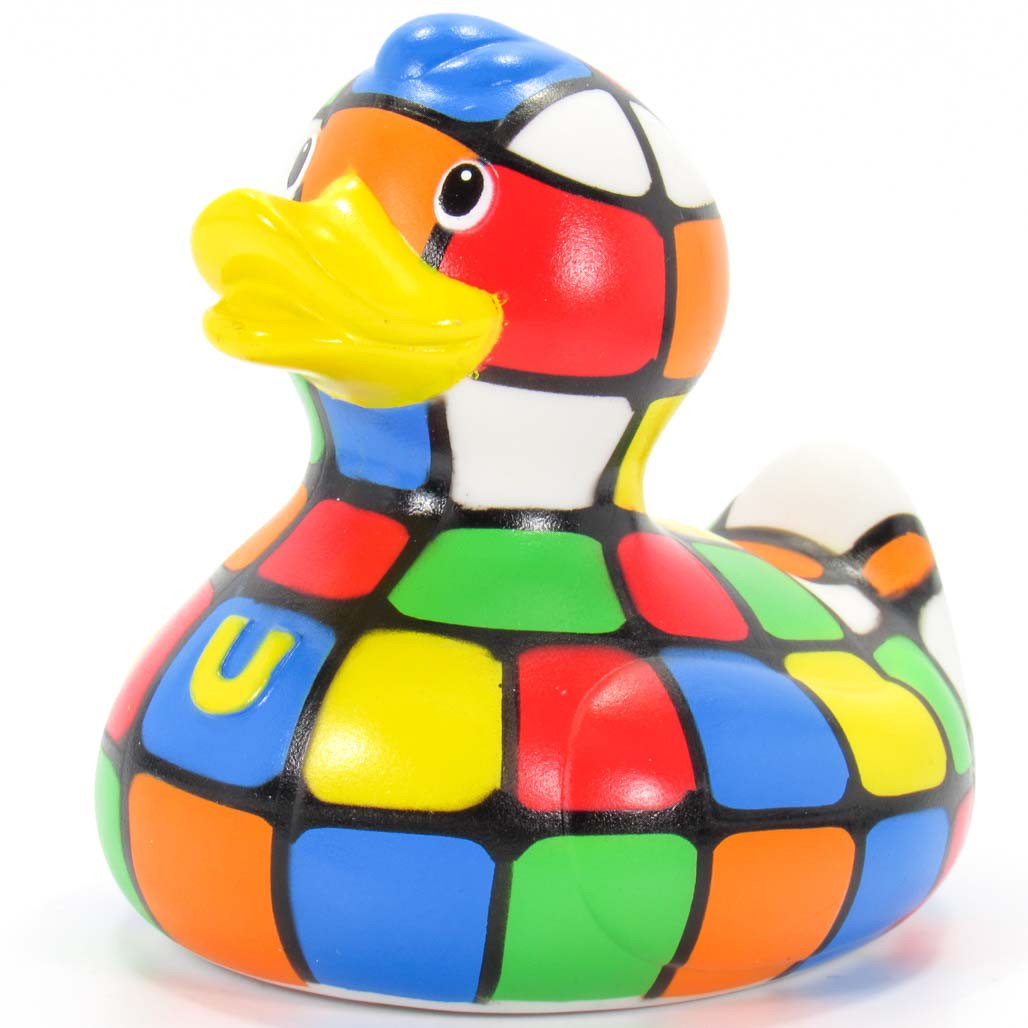 80s Cube Duck | Duck Stuff | Rubber Duck Shop