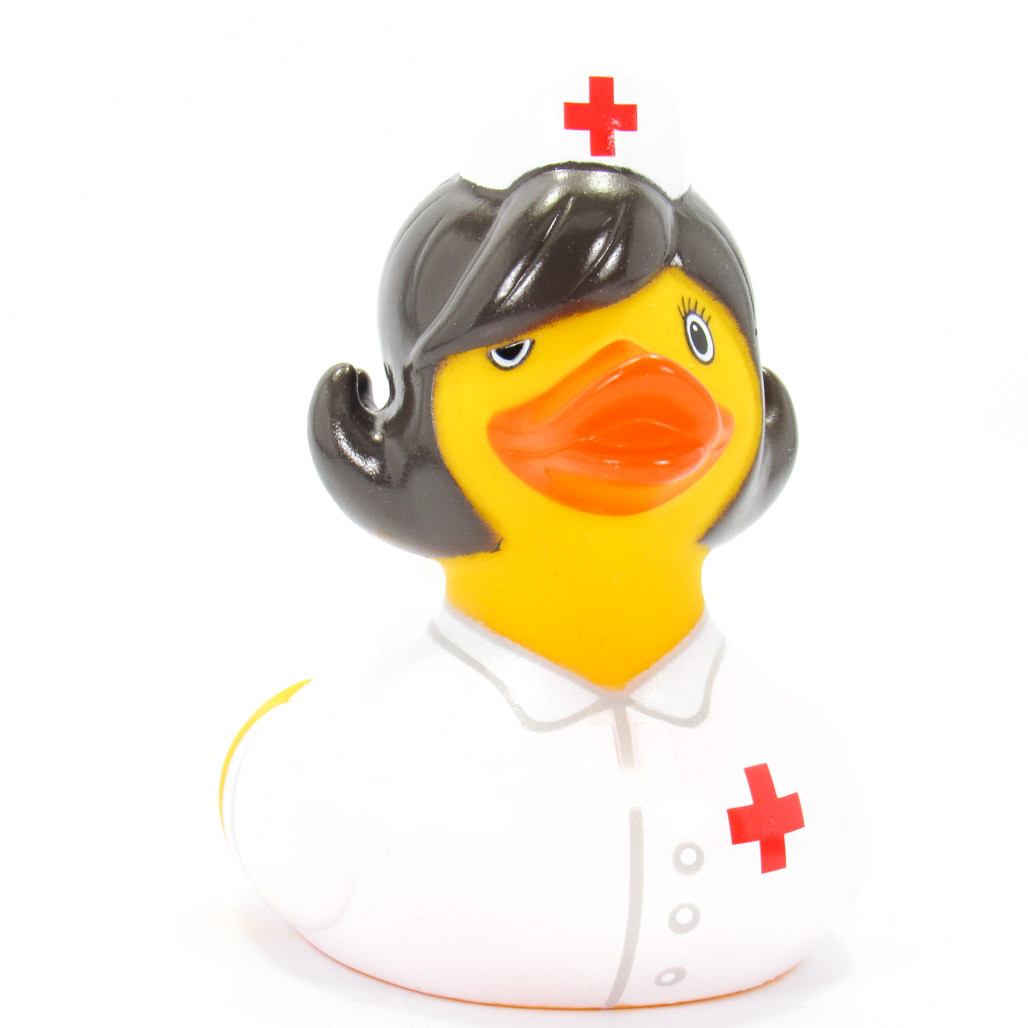 Bud Duck Nurse Duck Personalised Rubber Duck