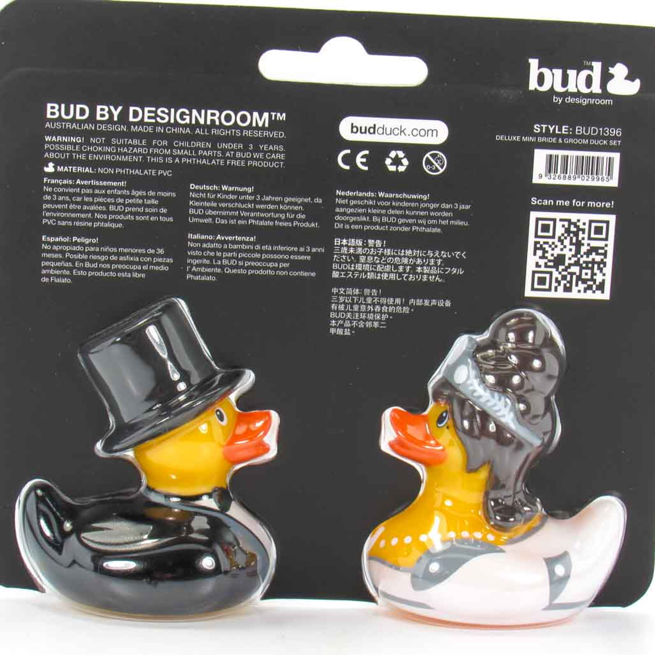 Bride & Groom Duck Mini Set