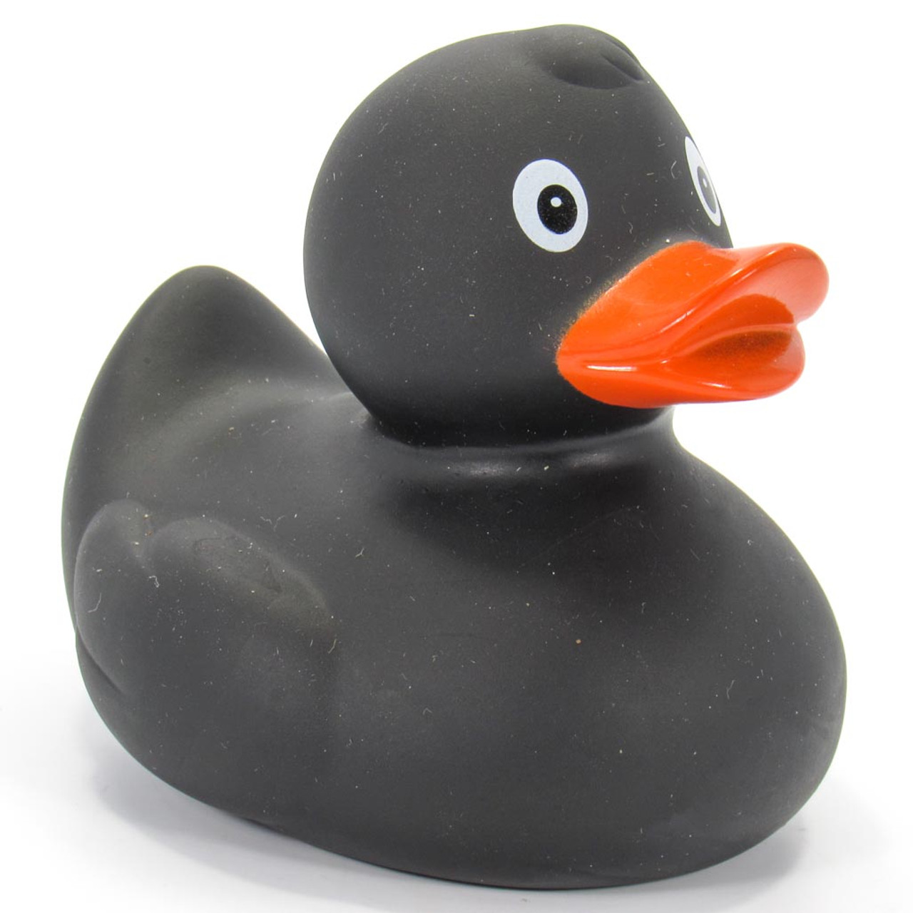 black rubber duck