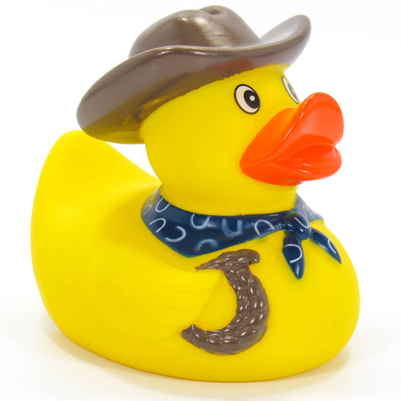 Cowboy Brown Rubber Duck  Personalized Rubber Duck