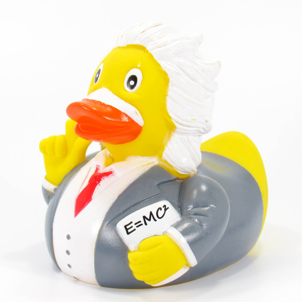 einstein rubber duck