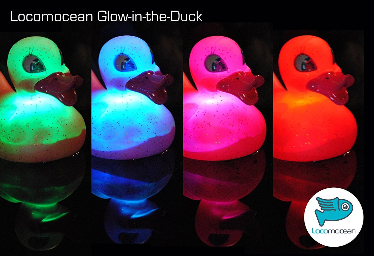 LED Glow Rubber Duck | Locomocean Rubber Duck